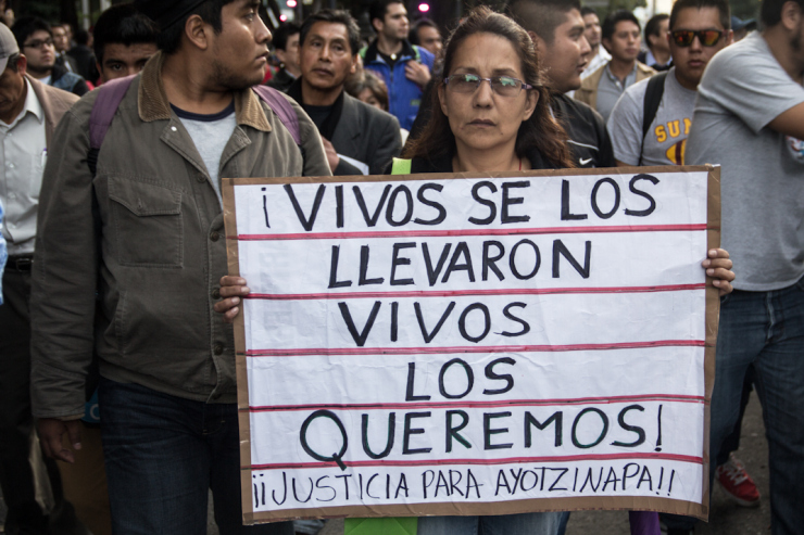 Familiares de los 43 estudiantes desaparecidos en México llevan el caso ante Naciones Unidas