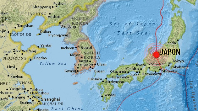 Un fuerte sismo de magnitud 6,8 sacude Japón