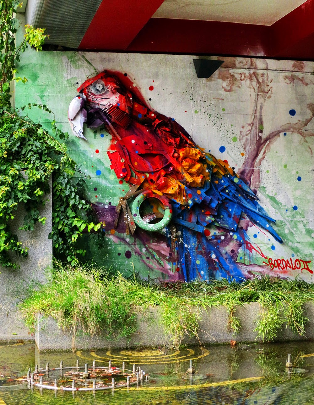 Los animales de basura de Bordalo II