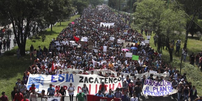 Continúan las movilizaciones por todo México