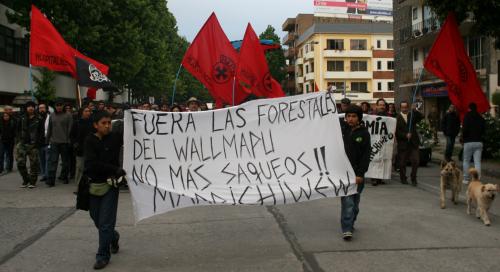 Comunidad Soto Calfuqueo denuncia a Forestal Mininco y anuncia nuevas movilizaciones