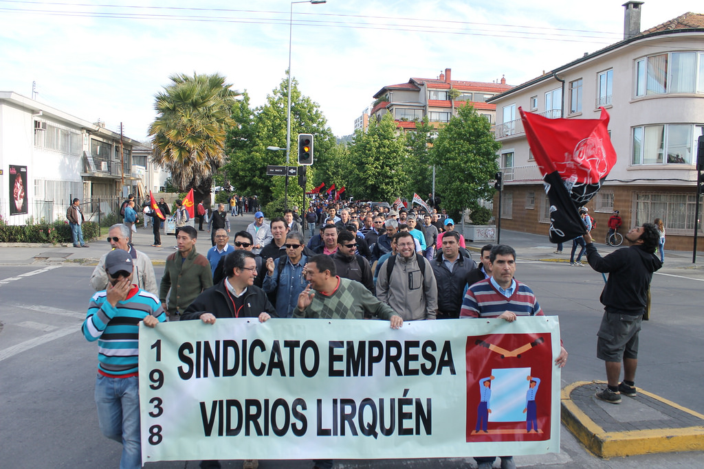 [FOTOS] Coordinadora #NomasAFP marcha por Concepción y anuncia paralización nacional en diciembre
