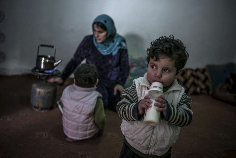Crisis alimentaria afectará a 1,7 millones de sirios desplazados