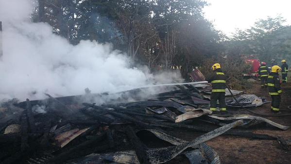 Acusan intencionalidad en incendio a casa de Comunidad Autónoma de Temucuicui