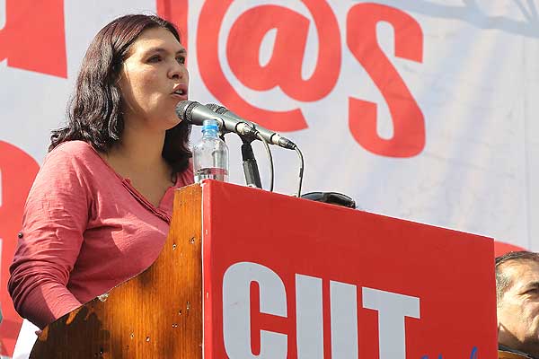 Bárbara Figueroa calificó de «inútil» reunión con ministros de Hacienda y del Trabajo