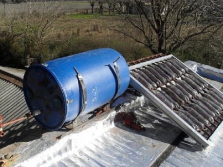 Como construir un calentador solar casero con botellas de plástico