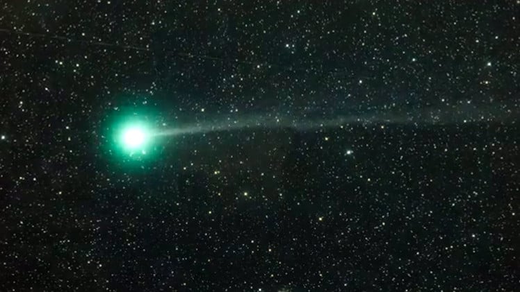 Poco antes de Año Nuevo el cometa más brillante de 2015 visita la Tierra