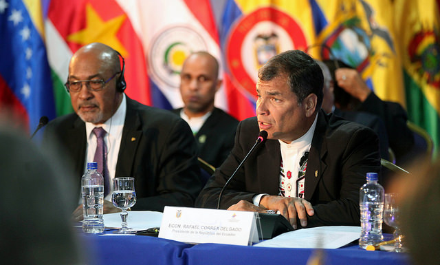 Correa: Unidos impondremos las condiciones al capital internacional