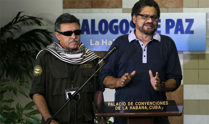 Las FARC contestan a Santos: “Somos rebeldes, no narcotraficantes”