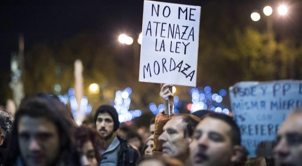 Conoce los puntos más polémicos de la ‘Ley Mordaza’ que quiere aplicar el Gobierno español