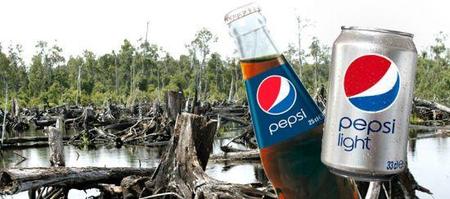 Pepsi abusa de la selva usando 450.000 toneladas de aceite de palma