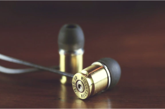 Diseño por la paz: transforman balas en auriculares
