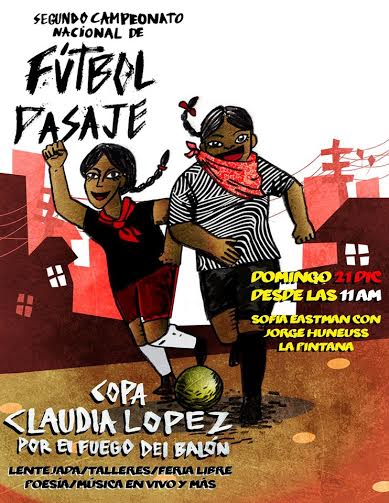 El 2° Segundo Campeonato de Fútbol-Pasaje, “Copa Claudia López, por el fuego del balón”, se toma nuevamente las calles de La Pintana