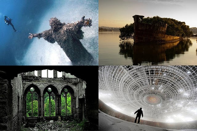 Los 33 lugares abandonados más bellos del mundo.
