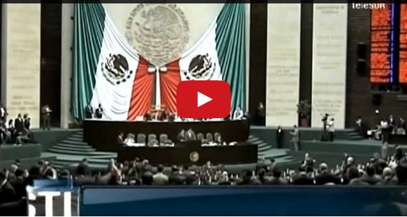 Congreso de México aprueba reforma para impedir manifestaciones