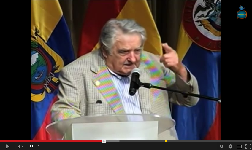 Emotivo discurso de Pepe Mujica al ser condecorado en Unasur