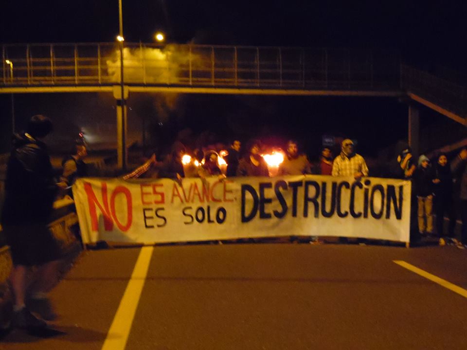 Comunidades mapuche denuncian imposición de Hidroeléctrica Los Aromos