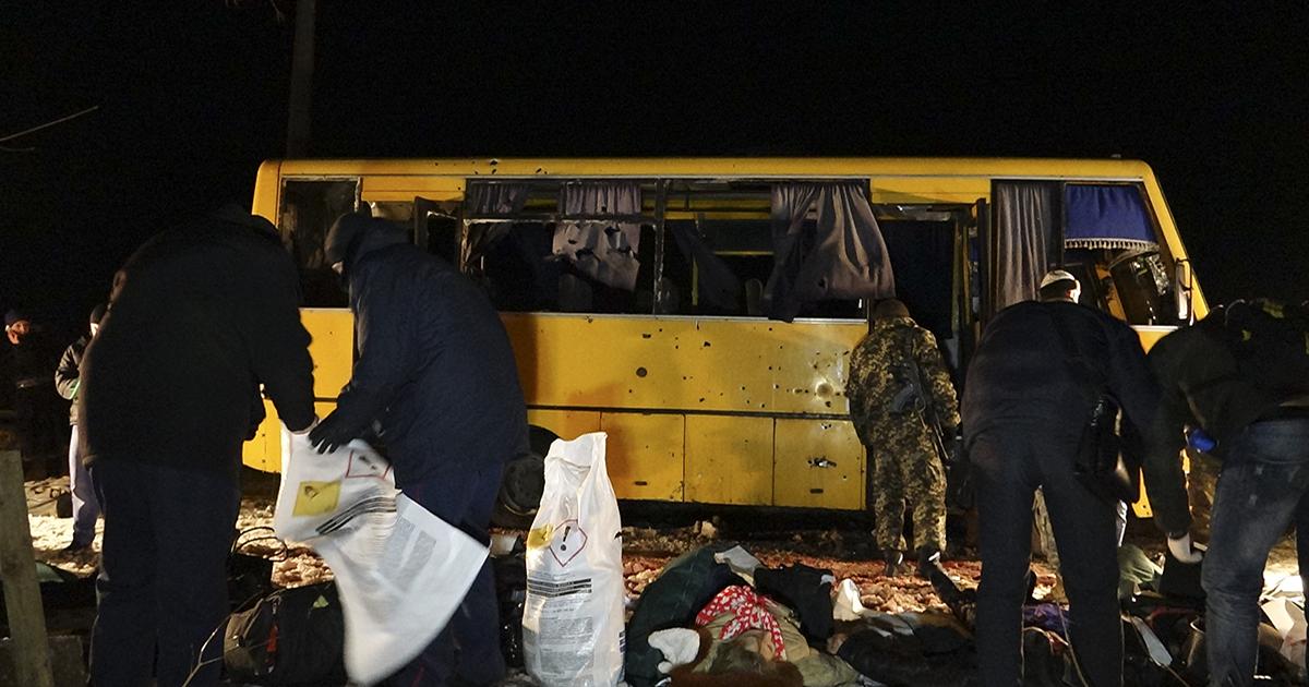 La ONU condena ataque contra un bus en la región ucraniana de Donetsk