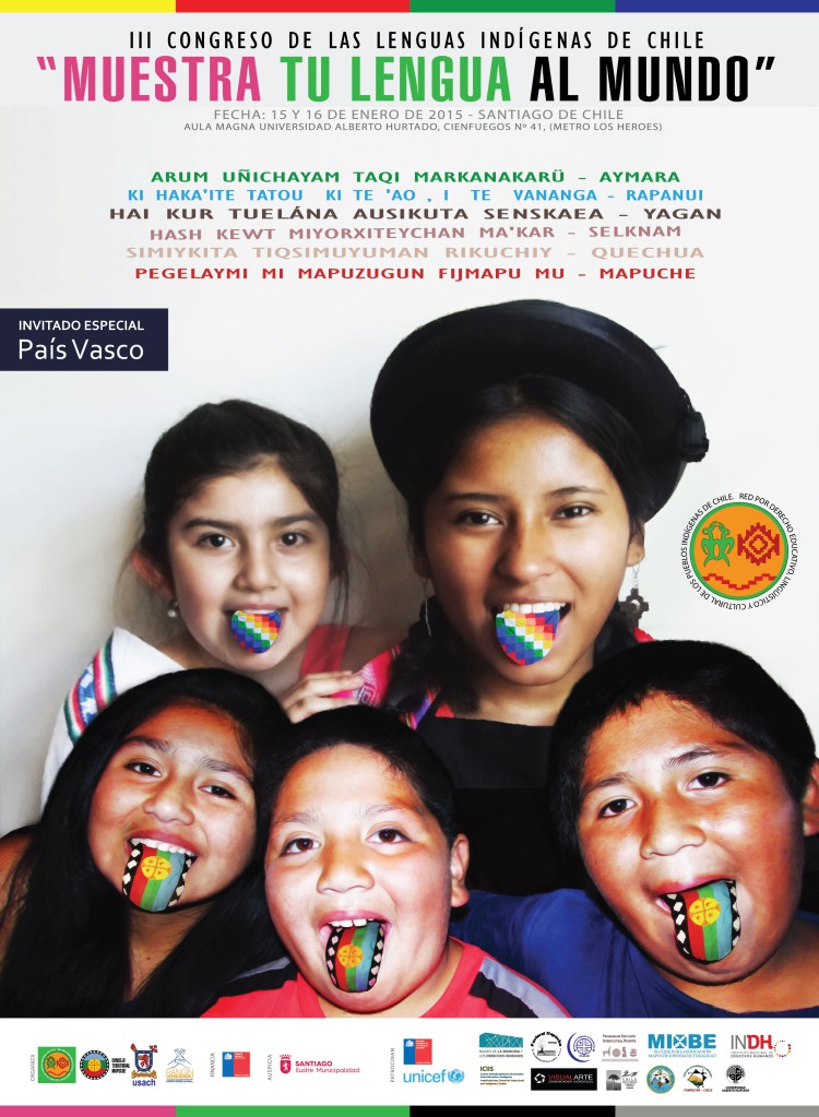 Este viernes 16 culmina el Tercer Congreso de Lenguas Indígenas de Chile