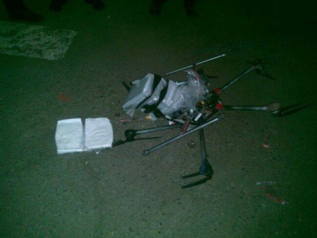 Nueva utilidad para drones: el transporte de droga