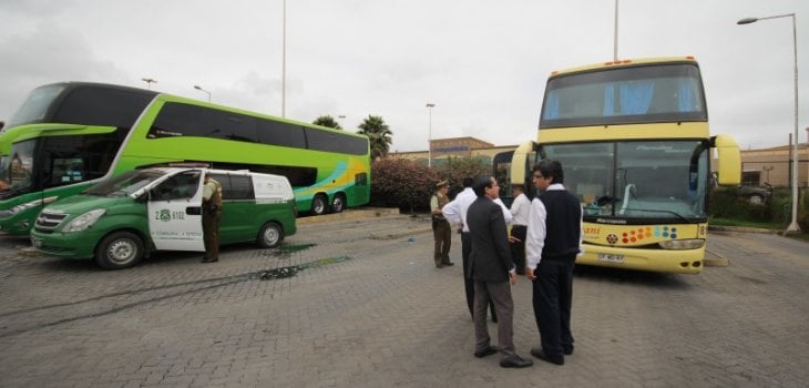 Hombre de 61 años llega muerto al terminal de buses de La Serena