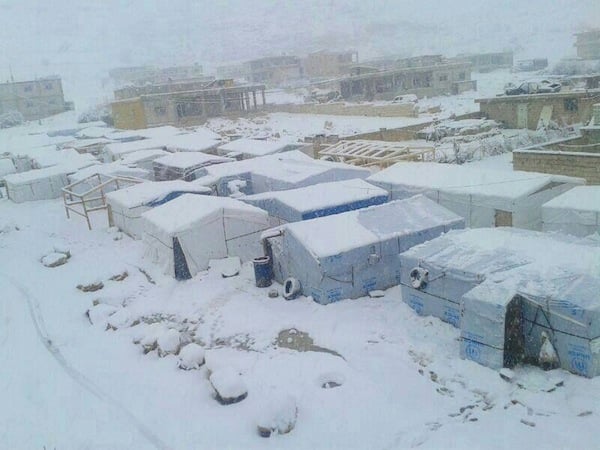 Tormenta de nieve en Siria: Primer día sin fallecidos en combate desde el comienzo de la guerra civil