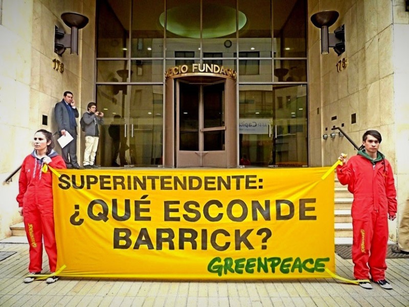 Greenpeace ante fallo de la Corte Suprema: «Queremos pensar que son señales del comienzo del fin de Barrick»