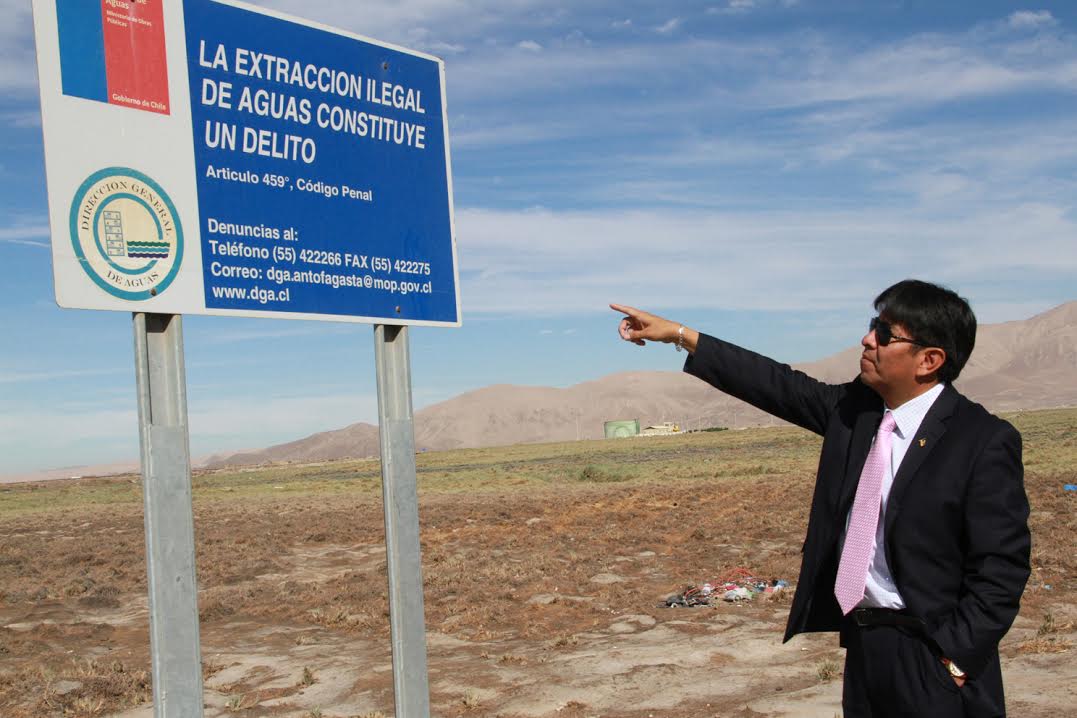Alcalde denuncia: «En Calama hay una Ruta del Agua Privada»