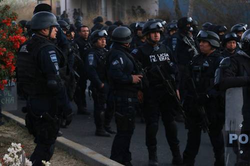 Fuerzas federales asumen vigilancia en Oaxaca por paro de 2 mil policías