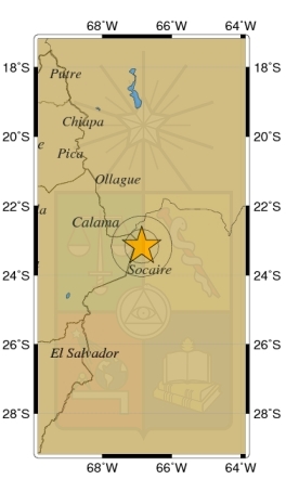 Sismo de 6,6 Richter estremece a la Región de Antofagasta