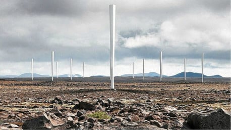 Vortex: aerogeneradores sin aspas