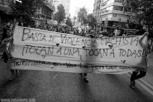 Uruguay: Movilización feminista en Montevideo