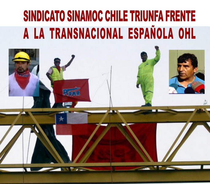 Sindicato chileno le dobla la mano a transnacional española