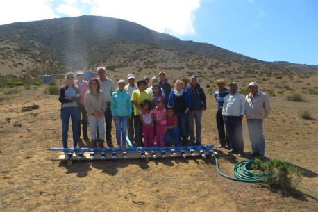 Cosecha de aguas en Peña Blanca