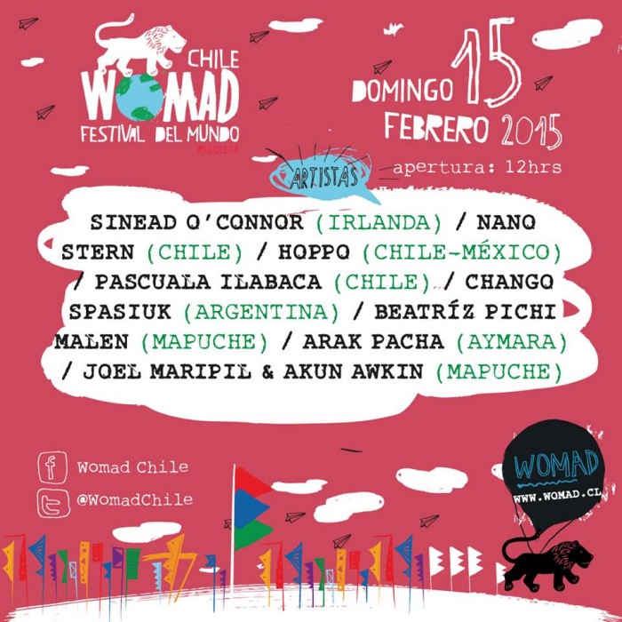 Gana entradas para WOMAD Chile junto a El Ciudadano