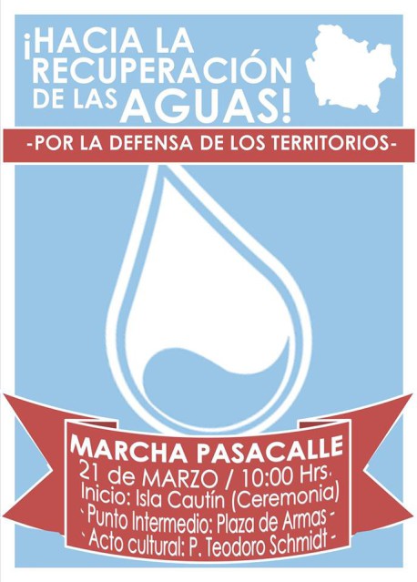 La Araucanía se moviliza por la recuperación de las AGUAS