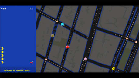Pacman se come al buscador