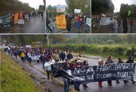“Los ríos nos unen”: Se reactivan manifestaciones ante invasión hidroeléctrica en Curarrehue