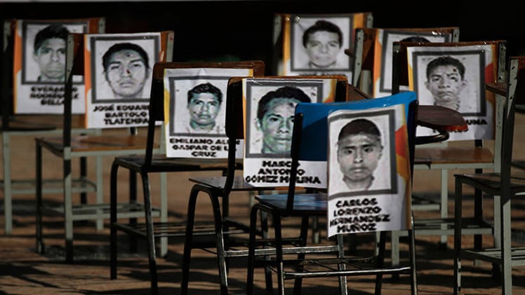 Grupo de expertos pide a México que continúe buscando a los 43 estudiantes desaparecidos