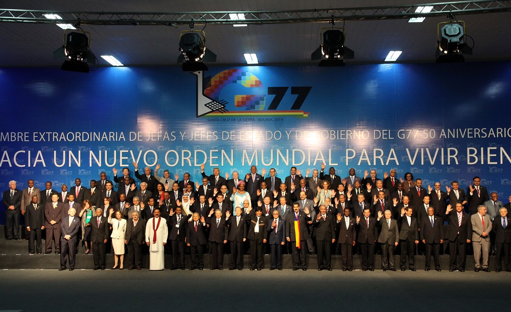 El grupo de los 77 más China declara públicamente su apoyo a Venezuela