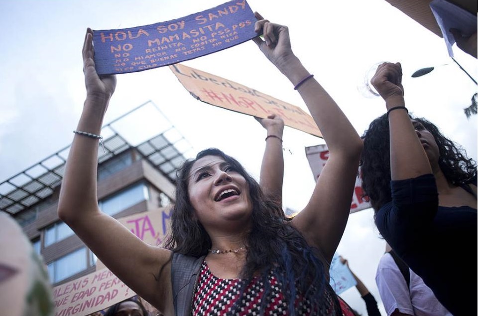 La Marcha de las Putas en Ecuador: «Alexis, saca tu política de mi vagina»