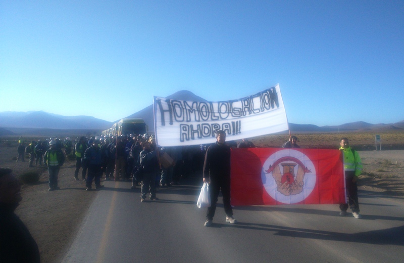 Trabajadores de minera Collahuasi siguen en pie de guerra por condiciones laborales