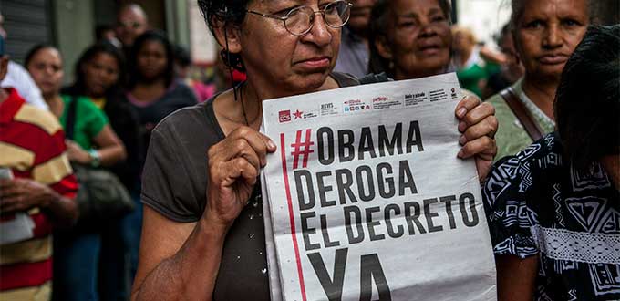 2,5 millones de personas ya firmaron contra el decreto imperialista que agrede a Venezuela