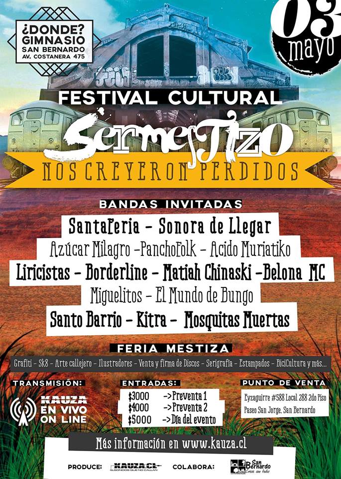 #SerMestizo. El Festival Cultural de la Zona Sur de la capital.