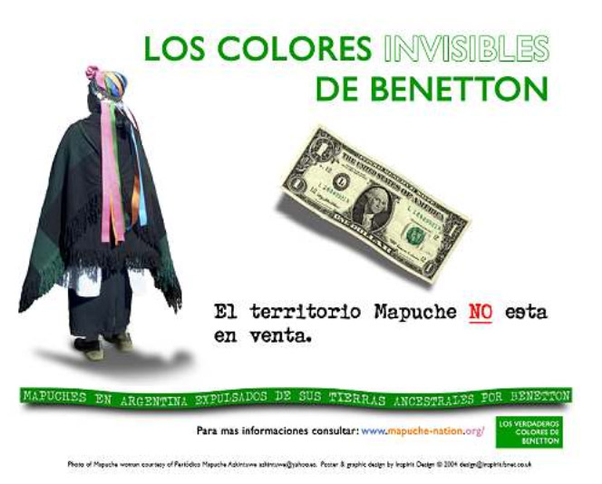 Brutal represión en comunidad mapuche por reivindicación de tierras usurpadas por magnate dueño de Benetton