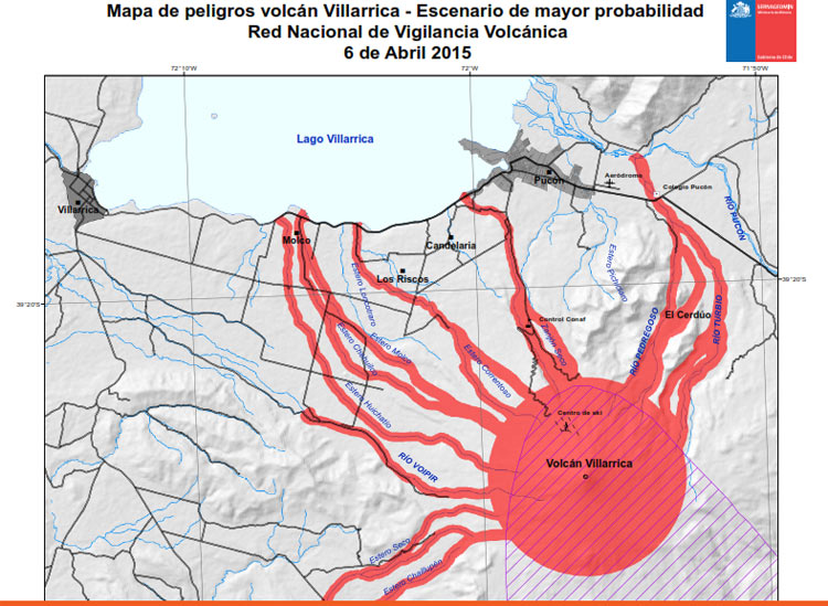 El Villarrica pasa por fase inestable y es probable erupción a corto plazo