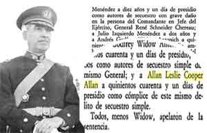 Alan Leslie Cooper: El terrorista de ultraderecha que amenazó con balear a los Mapuche por la muerte de su prima