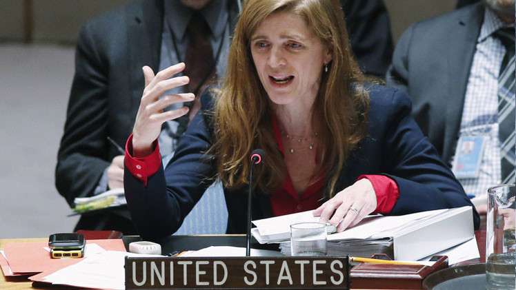 La embajadora de EE.UU. pide a la guardia silenciar al delegado de Corea del Norte en la ONU