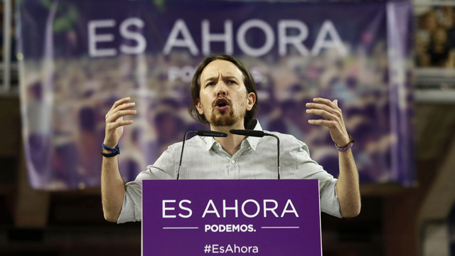 Pablo Iglesias reivindica la histórica lucha obrera en Asturias
