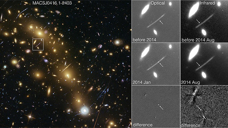 El telescopio Hubble capta una explosión espacial inexplicable